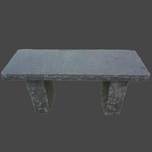 Charcoal Granite Bench